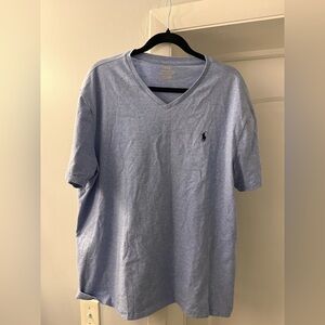 Polo Ralph Lauren Light Blue V-Neck Tee